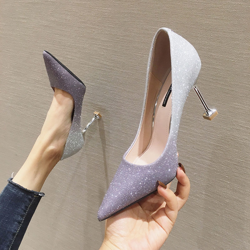 Sarah Express Gradient Pointed-Toe Stiletto Heels