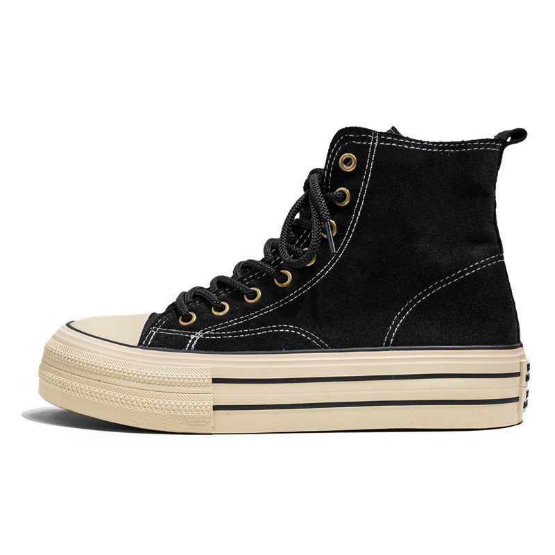 Sarah Express Unisex Canvas Platform Sneakers