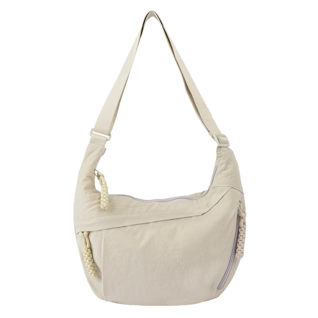 Sarah Express Lightweight Nylon Dumpling Crossbody Shoulder Bag