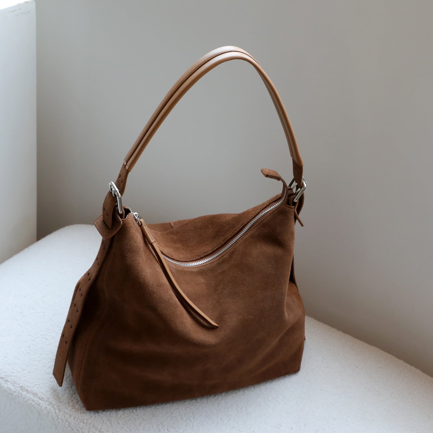 Sarah Express Soft Suede Underarm Shoulder Bag