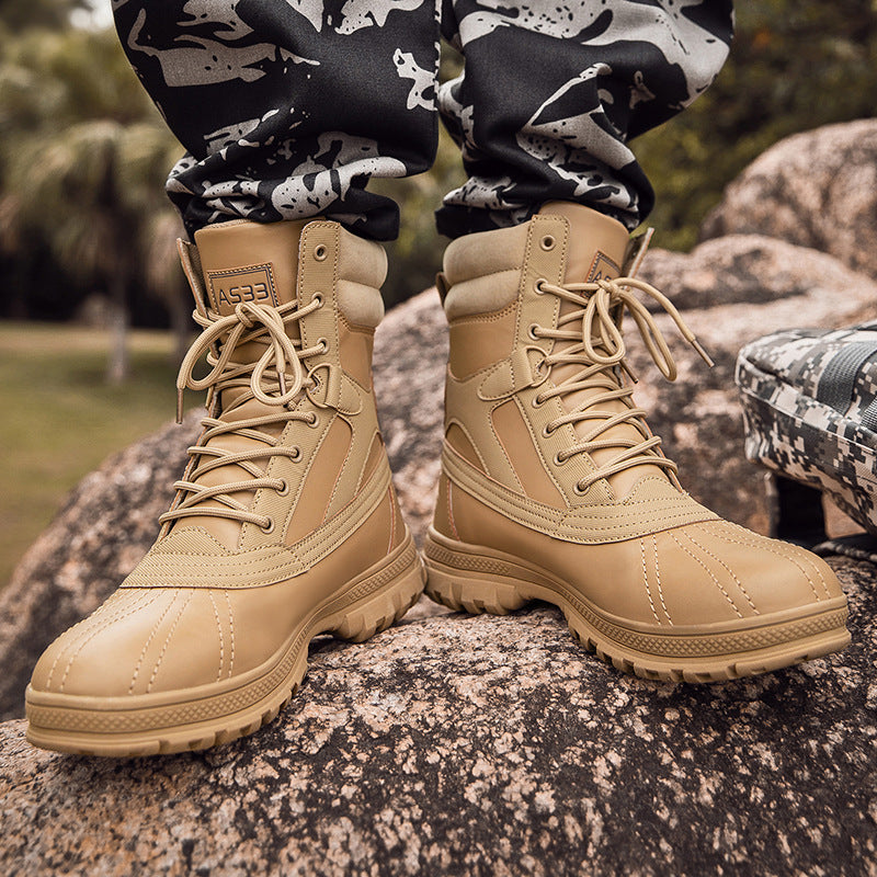 Sarah Express Men's High-Top Platform Outdoor Boots