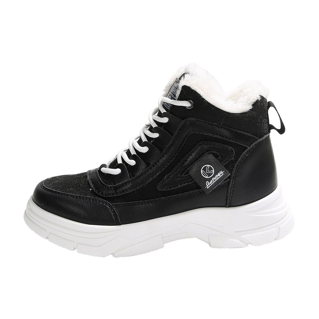 Sarah Express Fleece-Lined High-Top Platform Winter Boots