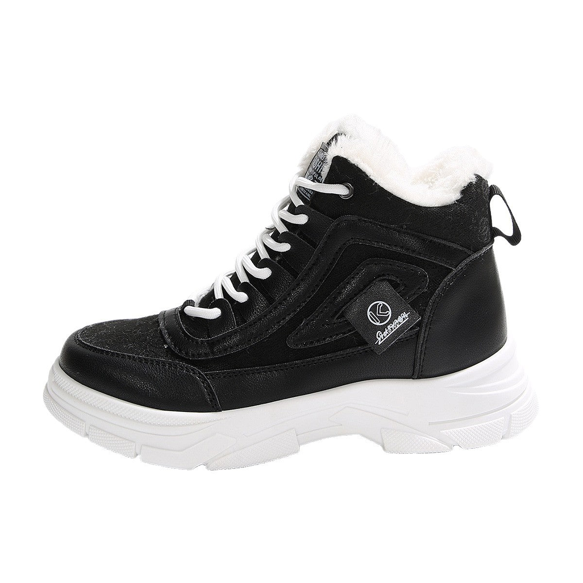 Sarah Express Fleece-Lined High-Top Platform Winter Boots