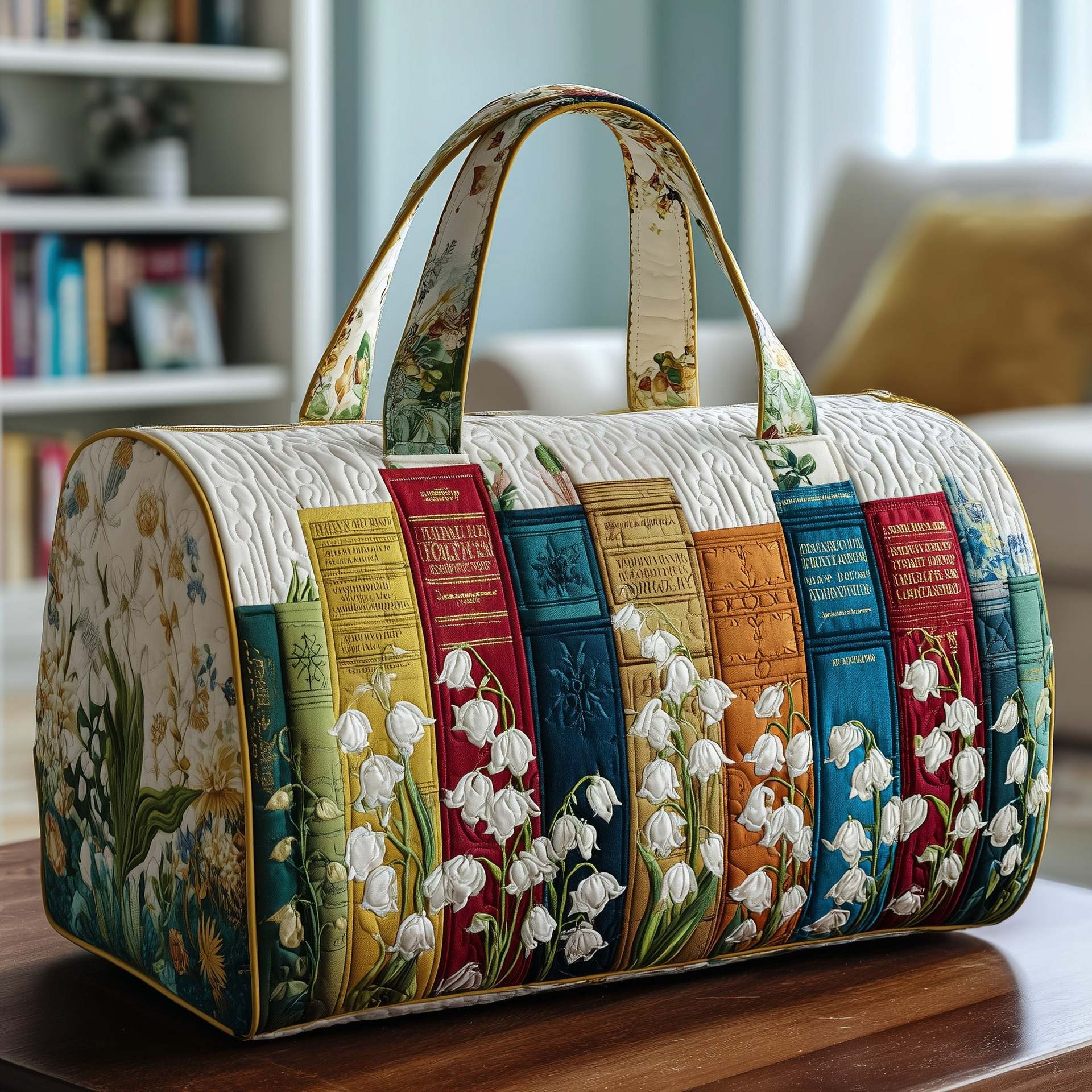 Sarah Express Lightweight Printed Polyester Travel Tote Bag