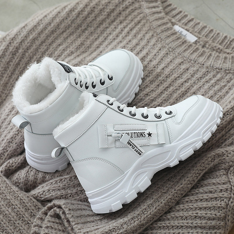 Sarah Express Fleece Lined Lace-Up Winter Boots