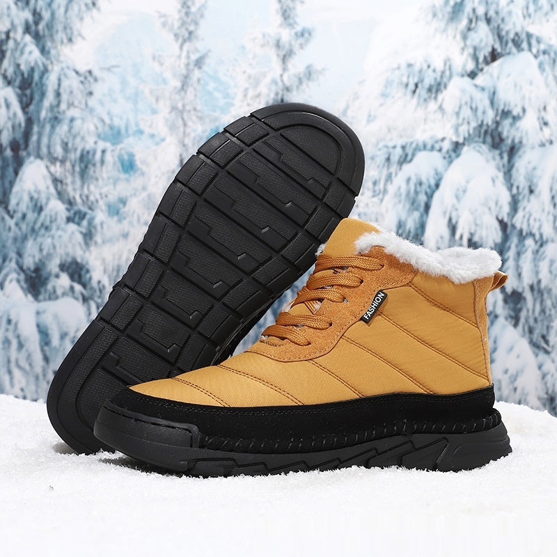 Sarah Express Men's Mid-Cut Winter Snow Boots