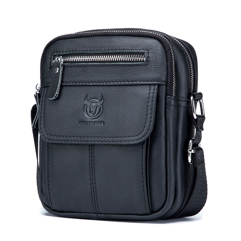 Sarah Express Retro Leather Men's Crossbody Shoulder Bag