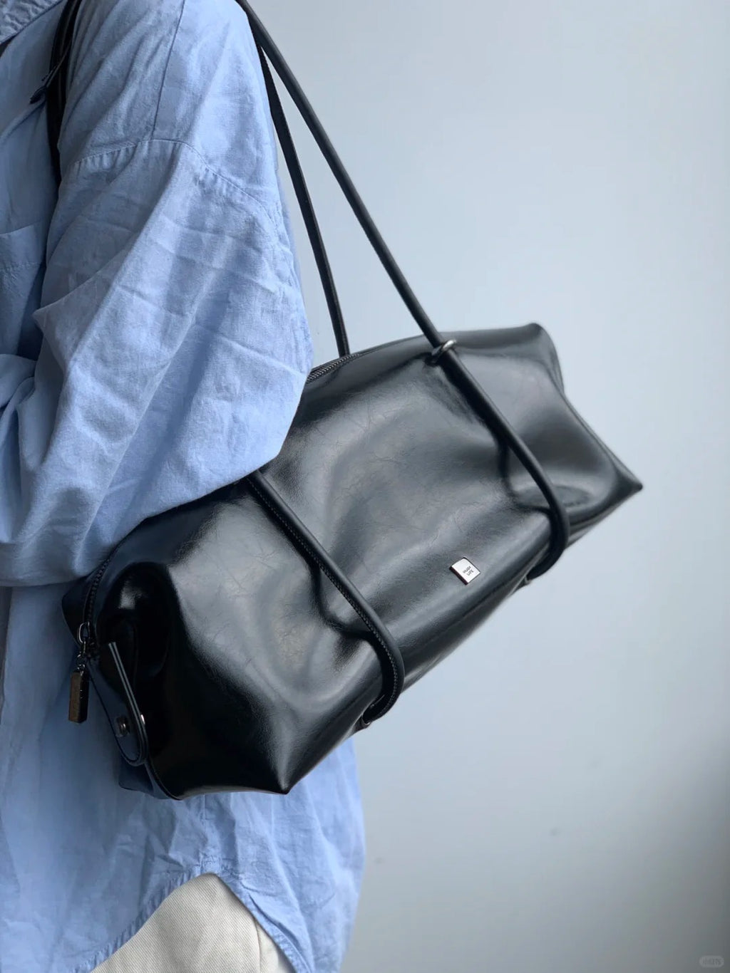 Sarah Express Textured Boston Bag Structured Handbag