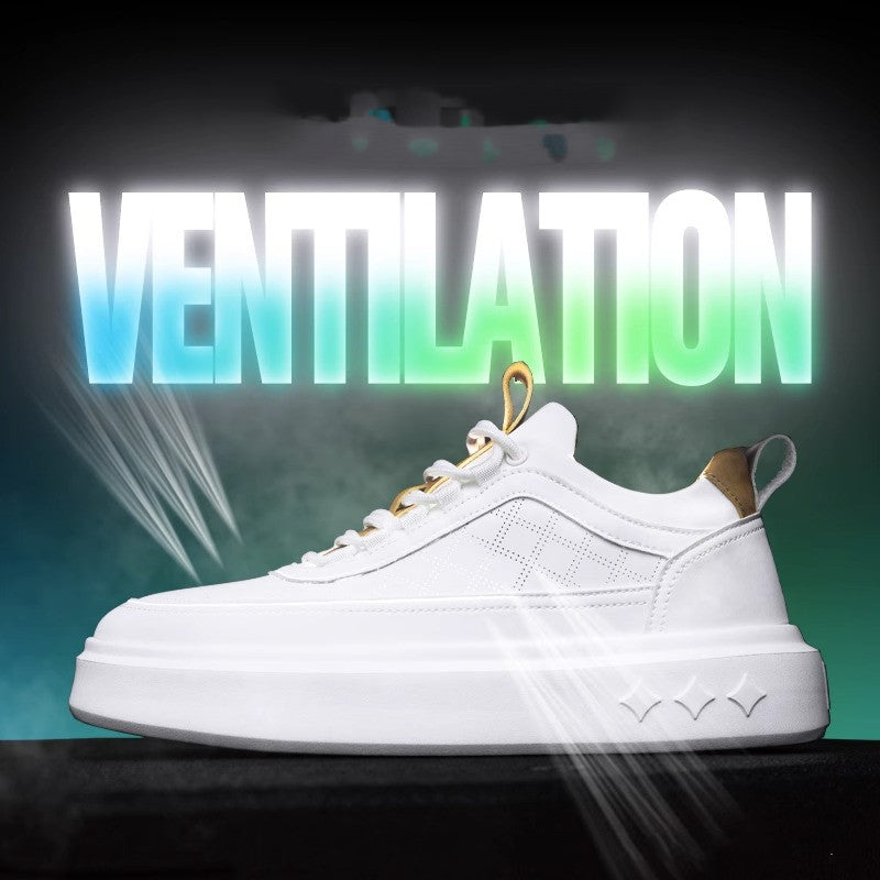 Sarah Express British Style Thick Soled Platform Sneakers
