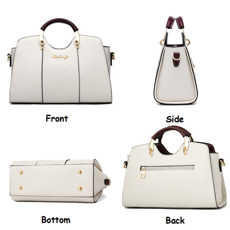 Sarah Express Structured Top Handle Shoulder Bag
