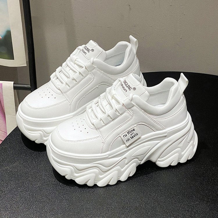 Sarah Express Women's Mesh Platform Dad Sneakers