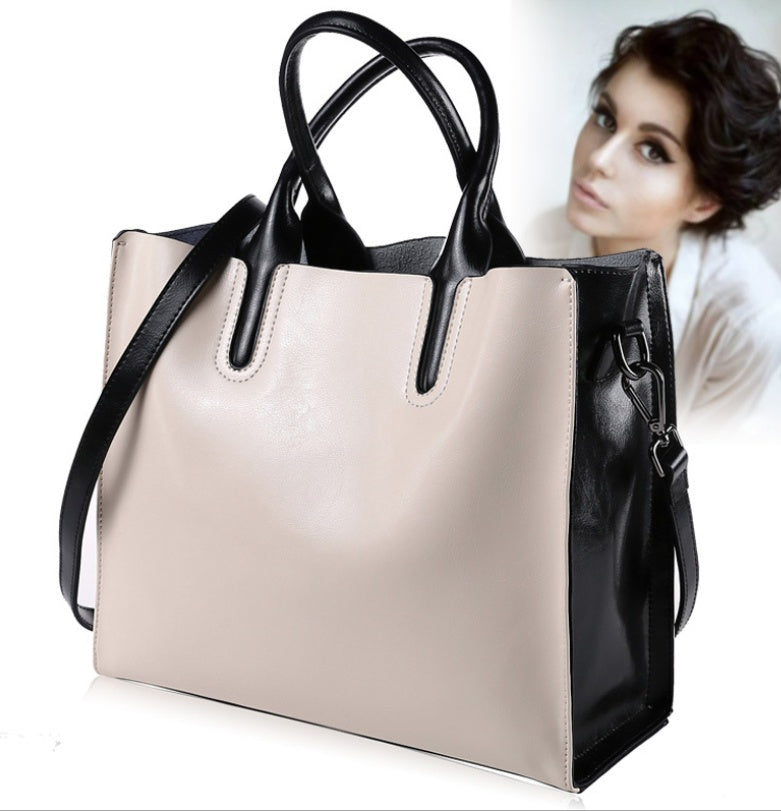 Sarah Express Sofia Spanish Trunk Tote Handbag A White