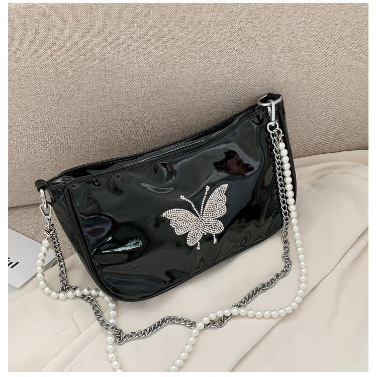 Sarah Express Retro Rhinestone Dumpling Crossbody Bag
