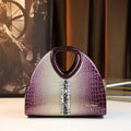 Sarah Express Dumpling Handbag with Adjustable Shoulder Strap Purple