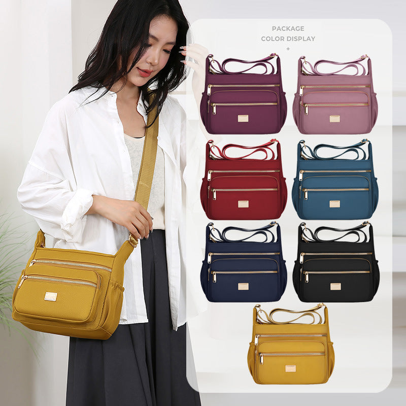 Sarah Express Multi-Compartment Oxford Cloth Shoulder Bag