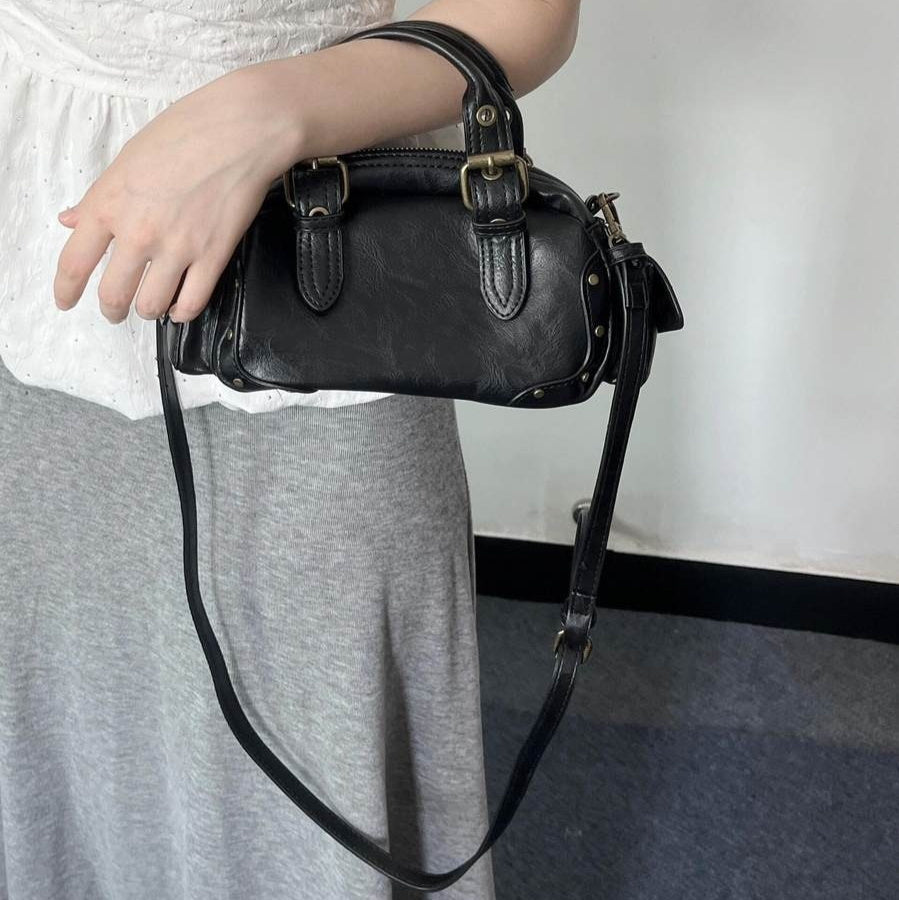 Sarah Express Patchwork Polyester Crossbody Shoulder Bag
