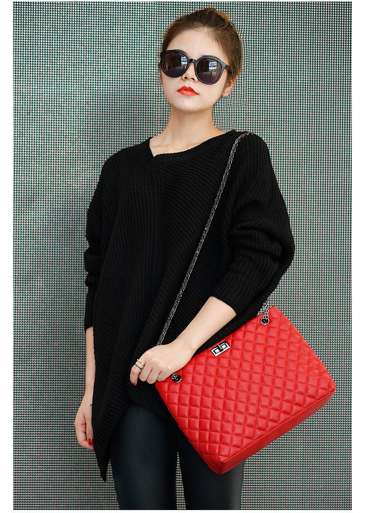 Sarah Express Quilted Chain Shoulder Bag