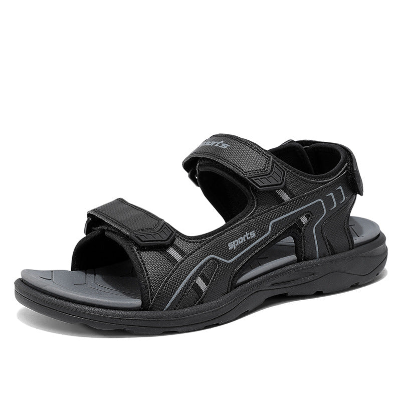 Sarah Express Men's Casual Adjustable Strap Sport Sandals