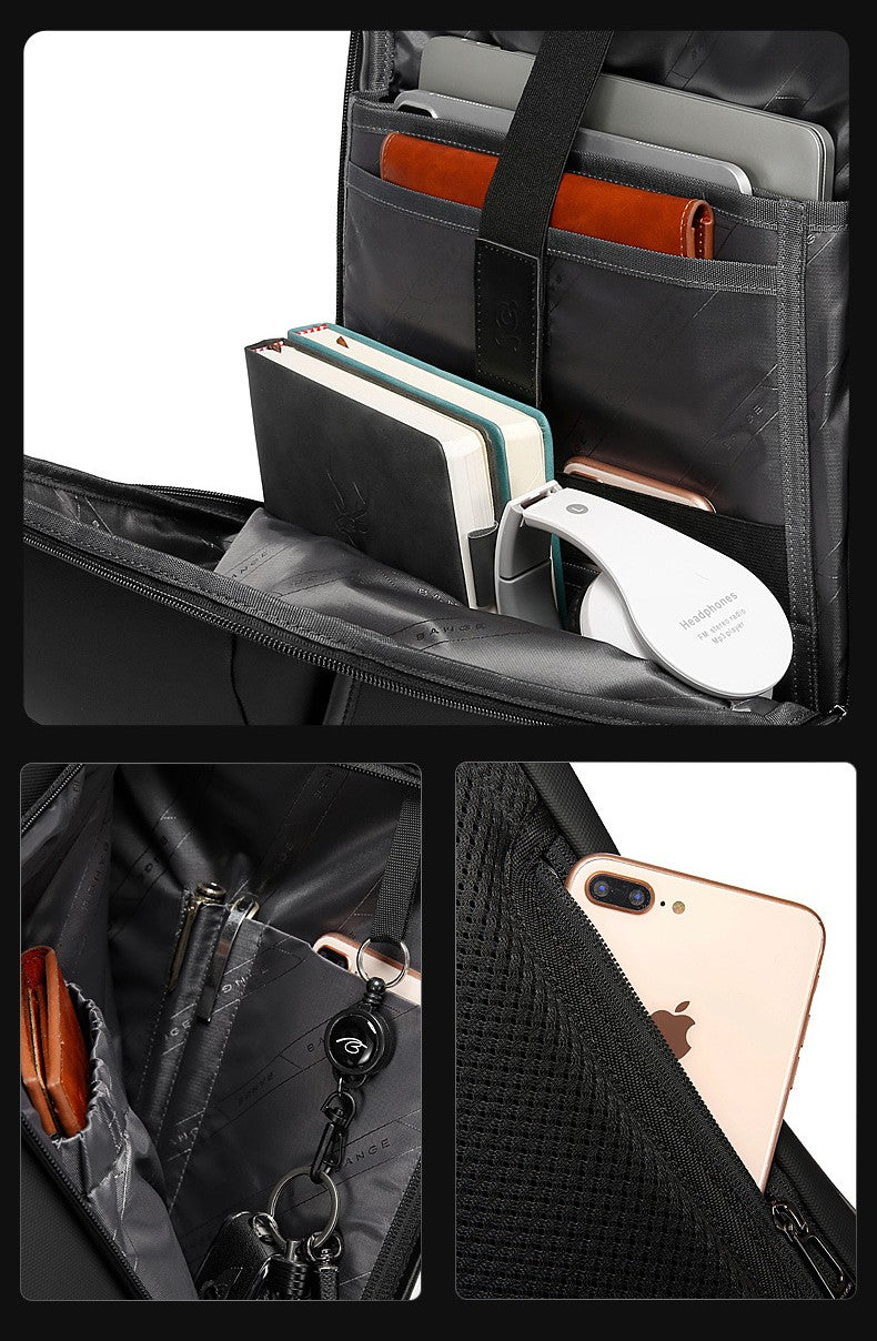 Sarah Express Structured Business Travel Laptop Backpack