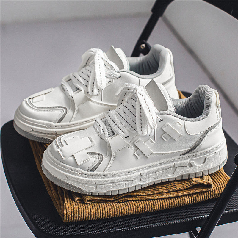 Sarah Express Men's Casual Mesh Panel Sneakers