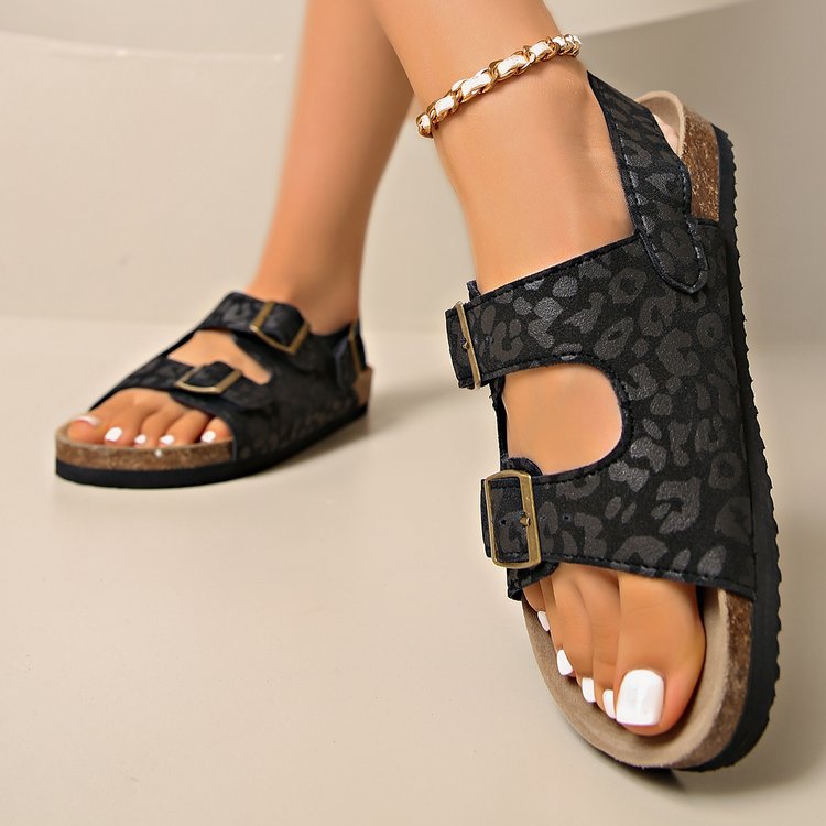Sarah Express Buckle Strap Comfort Sandals