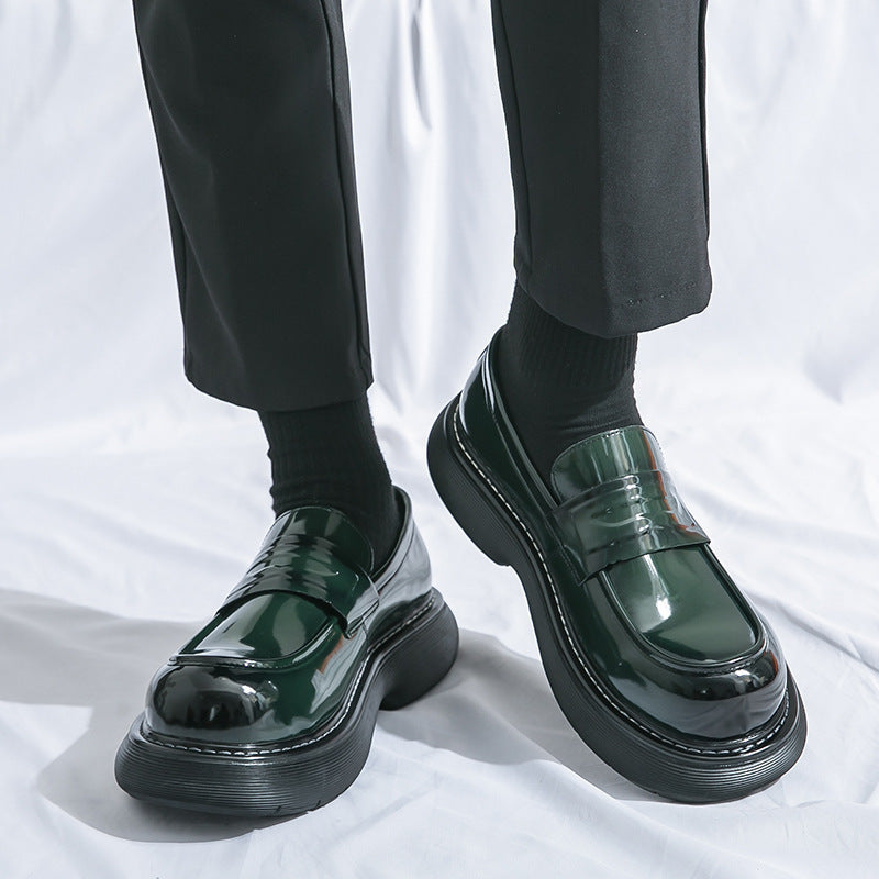 Sarah Express Men's Glossy Tassel Loafers