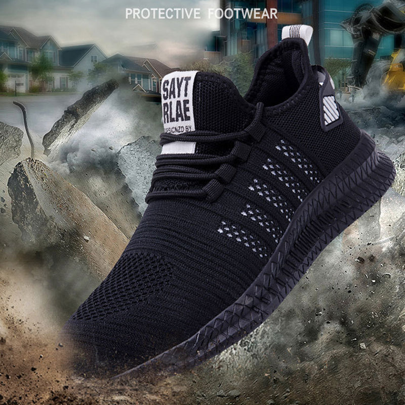Sarah Express Breathable Steel Toe Safety Sneakers