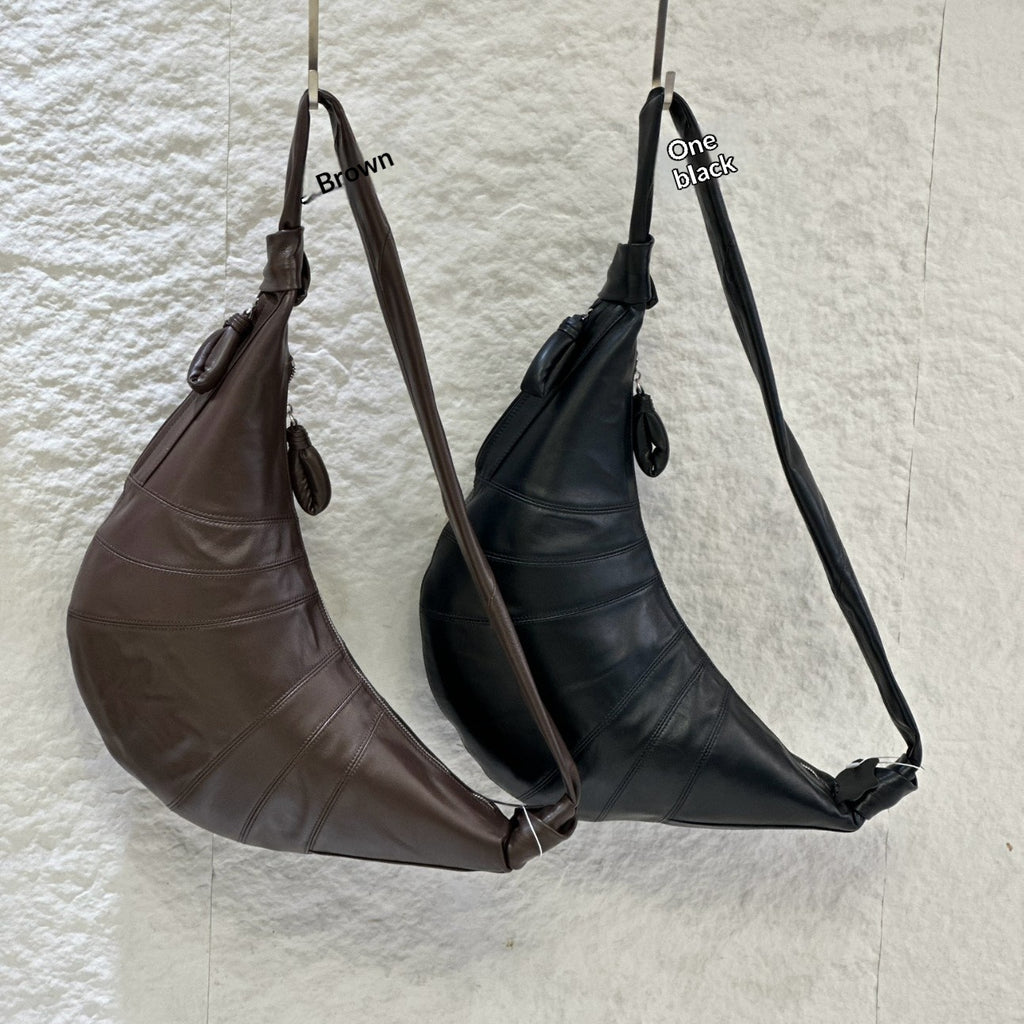 Sarah Express Sheep Leather Dumpling Crossbody Bag