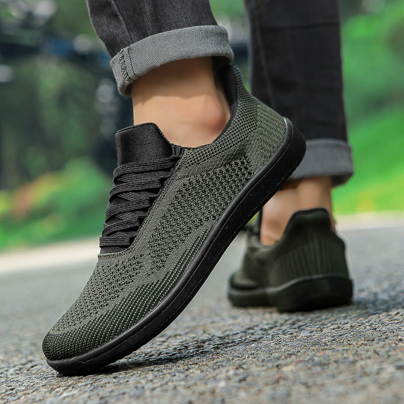 Sarah Express Unisex Wide-Toe Breathable Athletic Sneakers