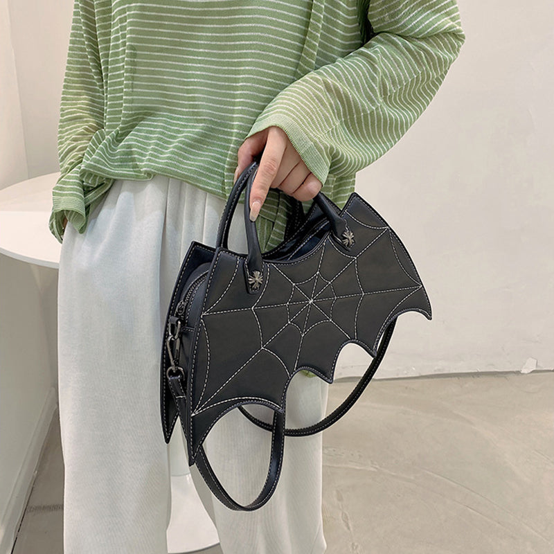 Sarah Express Spider Web Gothic Crossbody Handbag