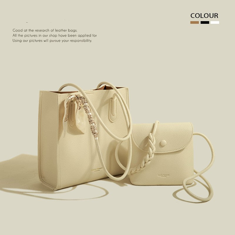 Sarah Express Textured Combination Shoulder Bag Set
