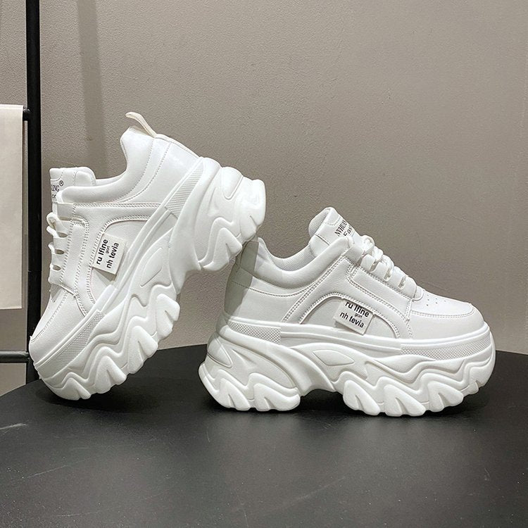 Sarah Express Women's Mesh Platform Dad Sneakers