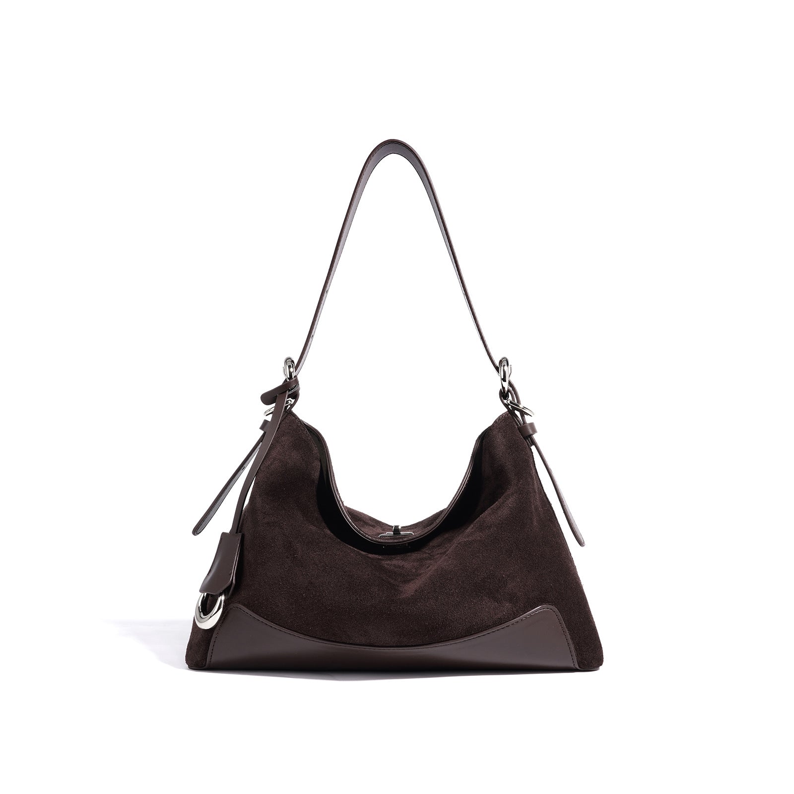 Sarah Express Matte Cowhide Convertible Commuter Crossbody Bag
