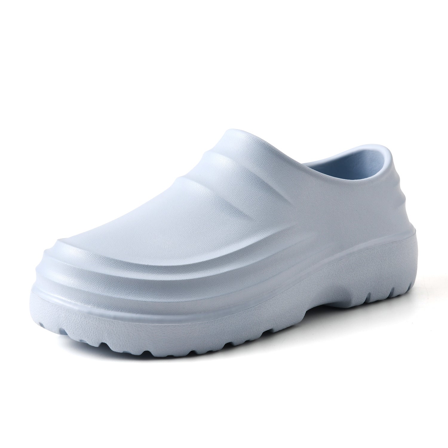 Sarah Express Waterproof Non-Slip EVA Kitchen Work Slippers Sky Blue