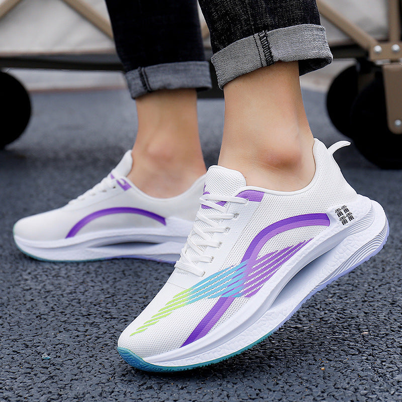 Sarah Express Lightweight Flyknit Wedge Sneakers
