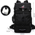 Sarah Express Multifunctional Large Capacity Travel Backpack Black 50L