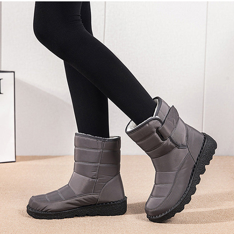 Sarah Express Plush Lined Waterproof Winter Ankle Boots