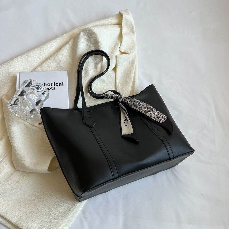 Sarah Express Casual Large Capacity Tote Shoulder Bag Black