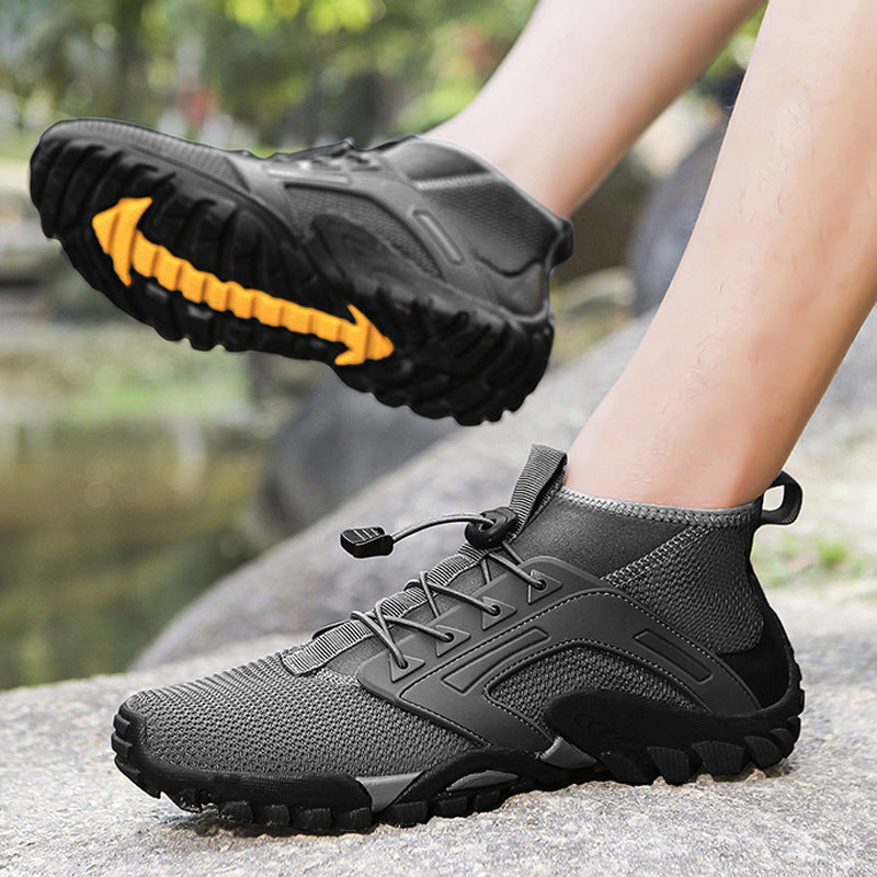 Sarah Express Men's Breathable Non-Slip Hiking Sneakers