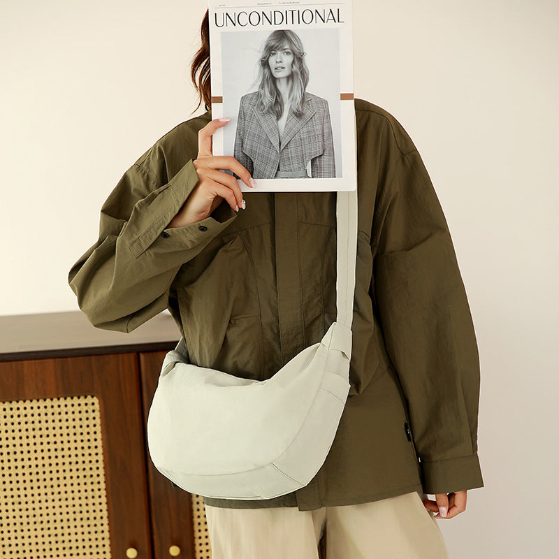 Sarah Express Nylon Dumpling Shoulder Bag