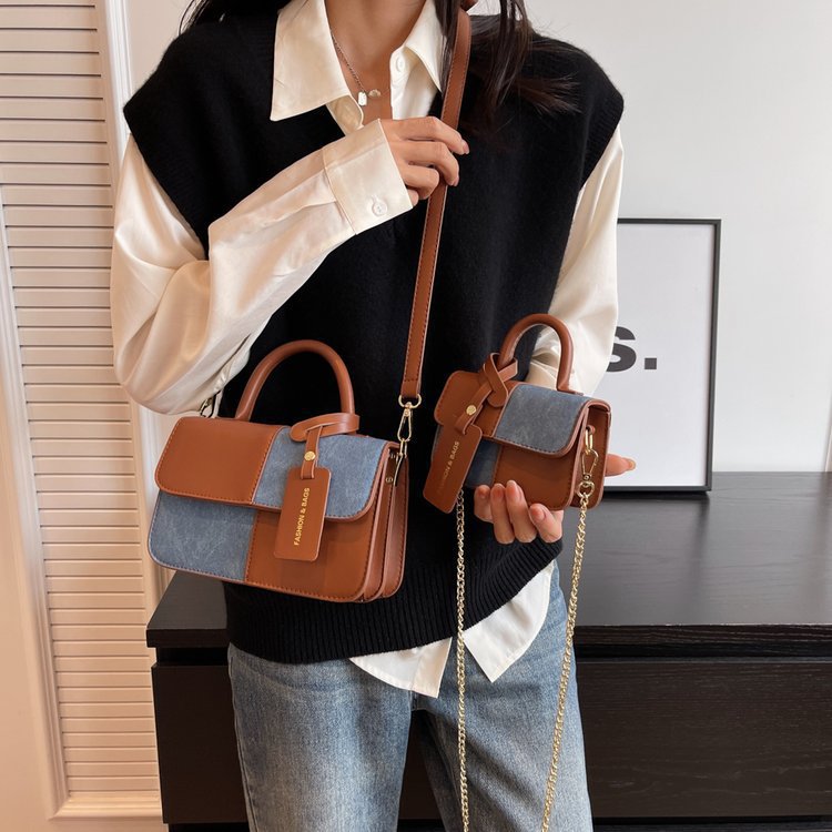 Sarah Express Patchwork Crossbody Shoulder Bag