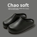 Sarah Express Unisex EVA Closed-Toe Slip-On Slippers Black