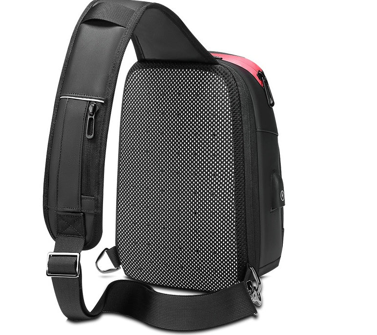 Sarah Express Compact Men's Outdoor Chest Shoulder Bag