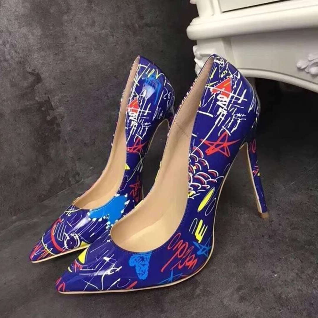 Sarah Express Women's Cutout Platform Open-Toe Heels