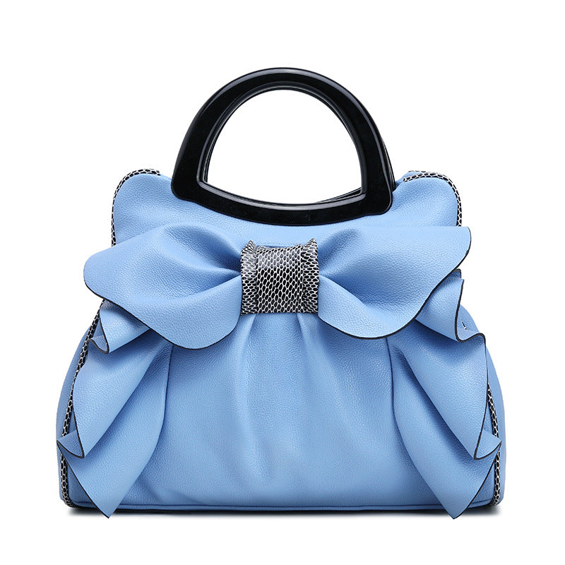 Sarah Express Bow Embellished Dumpling Shoulder Bag