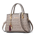 Sarah Express Printed Cat Charm Messenger Handbag A