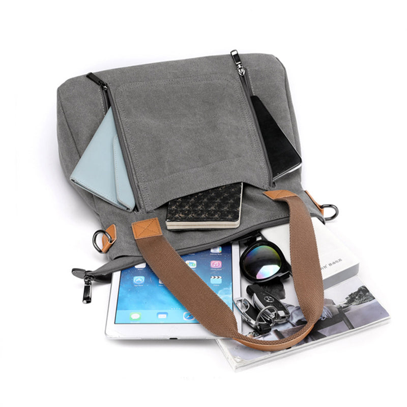 Sarah Express Canvas Commuter Tote Shoulder Bag