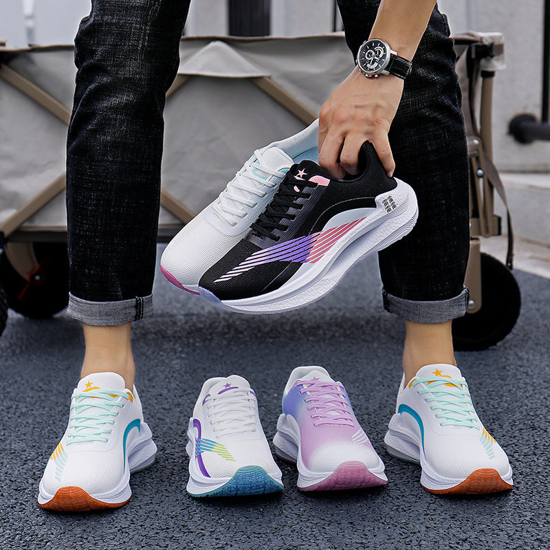 Sarah Express Lightweight Flyknit Wedge Sneakers