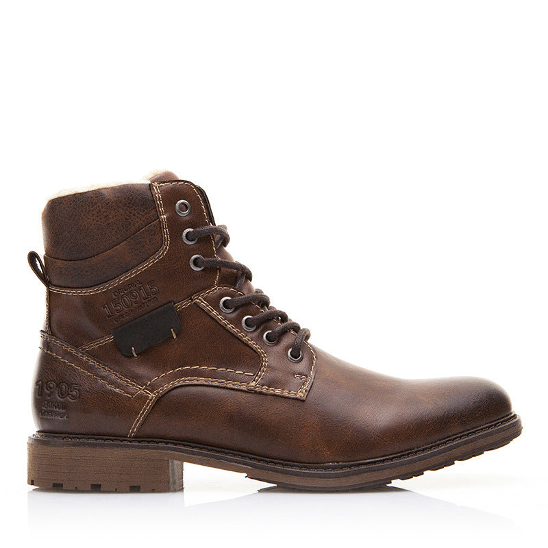 Sarah Express Men's Classic Lace-Up Winter Boots