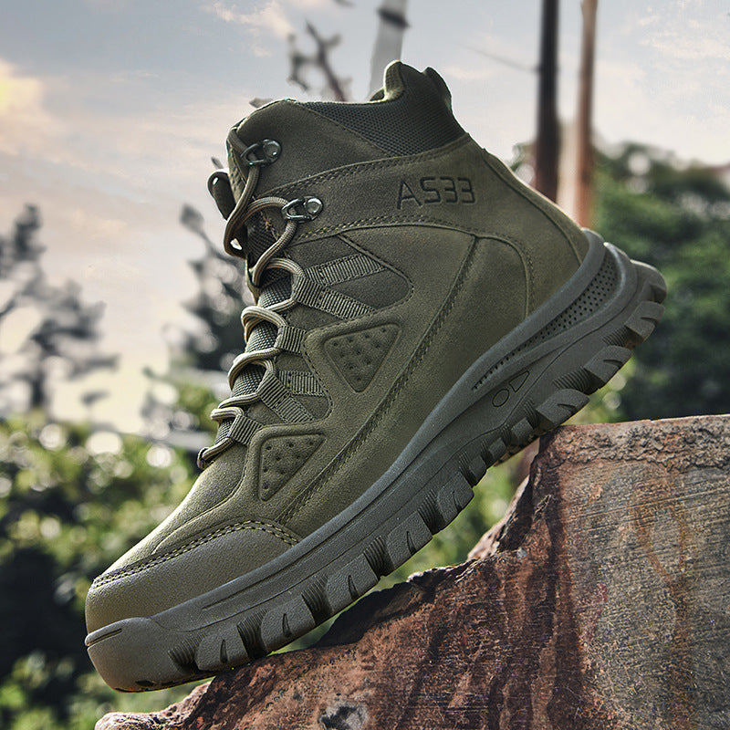 Sarah Express Lace-Up Outdoor Combat Training Boots